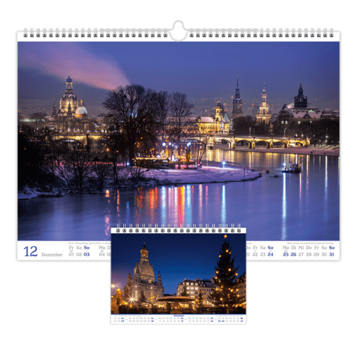 Dresden Kalender 2023 Set Dezember