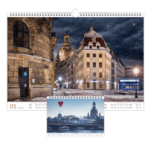 Dresden Kalender 2023 Set Januar