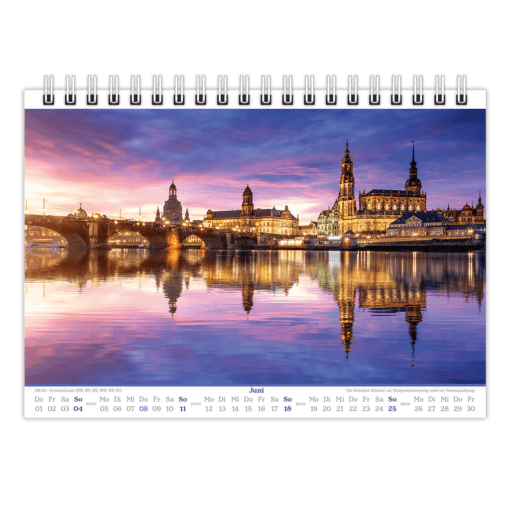 Dresden Tischkalender 2023 Juni