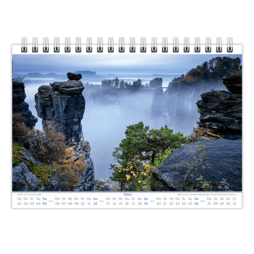 Dresden Tischkalender 2023 März