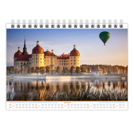 Dresden Tischkalender 2023 Oktober