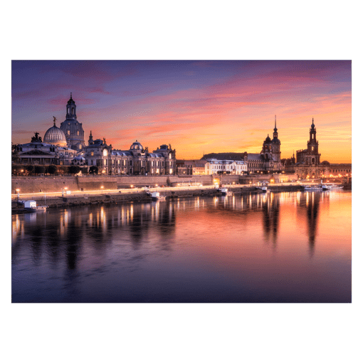Puzzle (Nr. 01136) Dresden Skyline