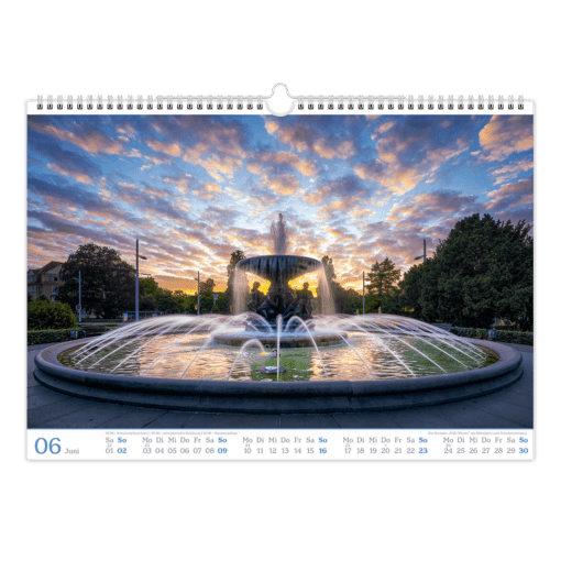 Dresden Kalender 2024 - Juni Kalenderblatt