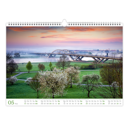 Dresden Kalender 2024 - Mai Kalenderblatt