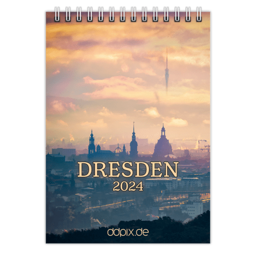 Dresden & Umgebung Tischkalender 2024