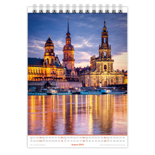 Dresden & Umgebung Tischkalender 2024 – Bild 10
