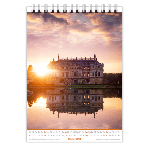 Dresden & Umgebung Tischkalender 2024 – Bild 11