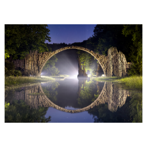 Puzzle (Nr. 01077) Rakotzbrücke
