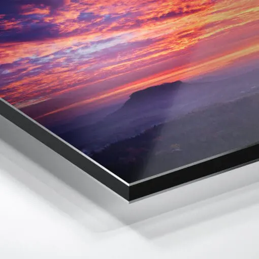 Alu-Dibond (00136) Brennende Wolken am Lilienstein – Bild 5