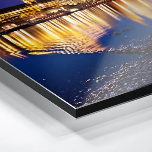 Alu-Dibond (00205) Altstadt zur Blauen Stunde – Bild 2