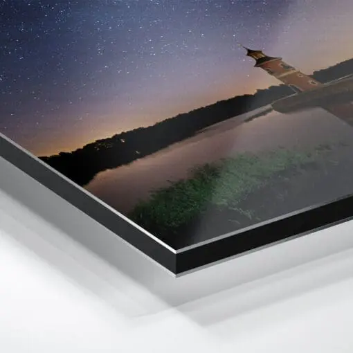 Alu-Dibond (00207) Leuchtturm bei Nacht – Bild 5