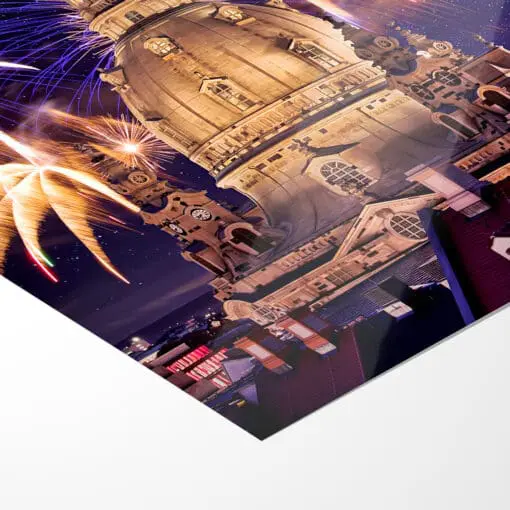 Fotoabzug (00219) Feuerwerk hinter der Frauenkirche – Bild 5