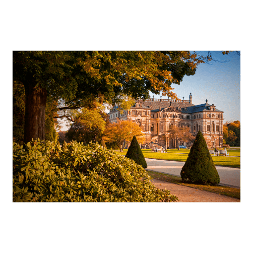 Leinwand (00227) Palais im Großen Garten