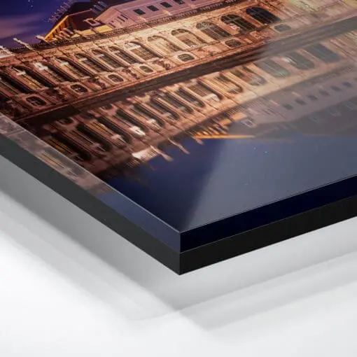 Acryl Board (00250) Dresdner Zwinger bei Nacht – Bild 3