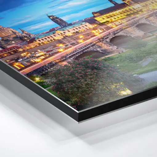 Alu-Dibond (00255) Skyline Dresden – Bild 2