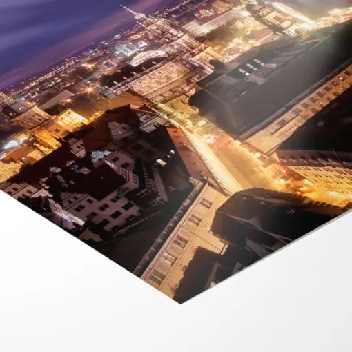Fotoabzug (00277) Blick über Dresden bei Nacht – Bild 3