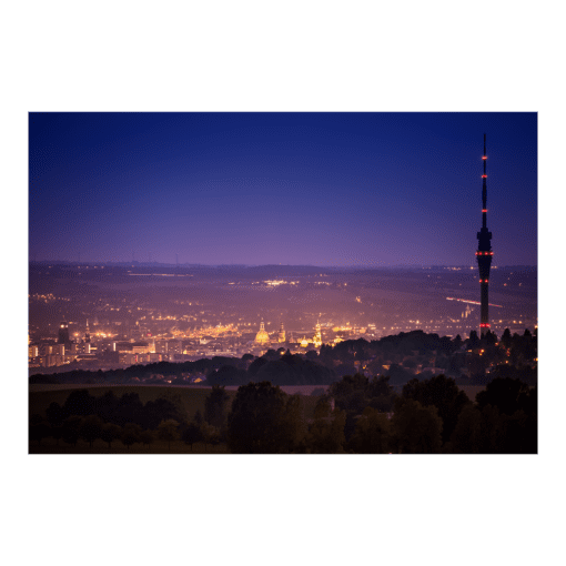 Poster (00287) Blick vom Triebenberg