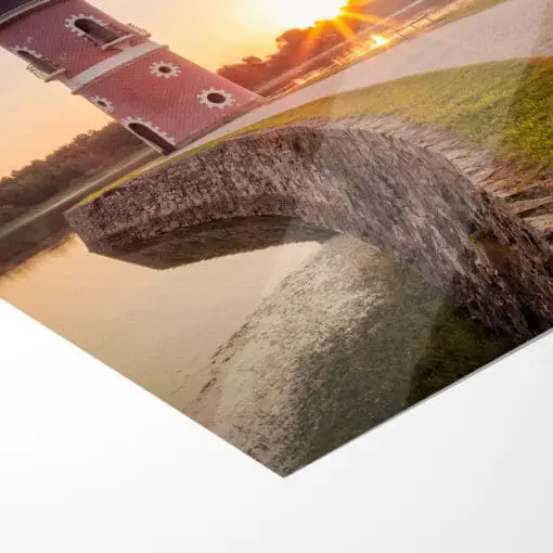 Fotoabzug (00289) Leuchtturm Moritzburg – Bild 5