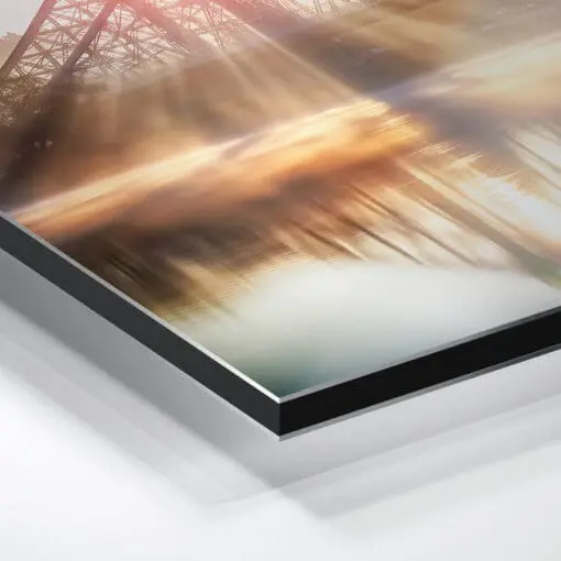 Alu-Dibond (00293) Blaues Wunder zum Sonnenaufgang – Bild 2