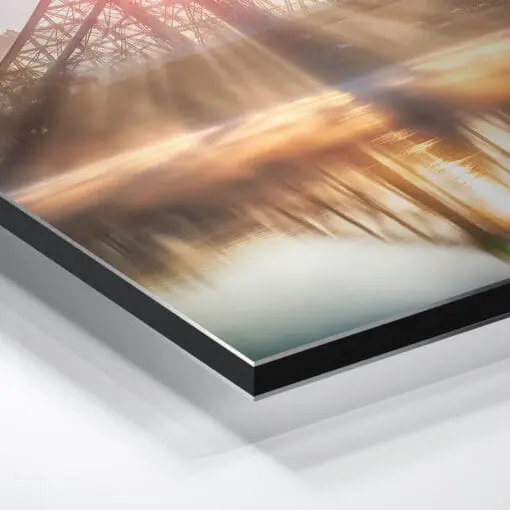Alu-Dibond (00293) Blaues Wunder zum Sonnenaufgang – Bild 3