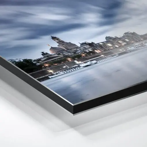 Alu-Dibond (00315) Skyline Dresden bei Sturm – Bild 2