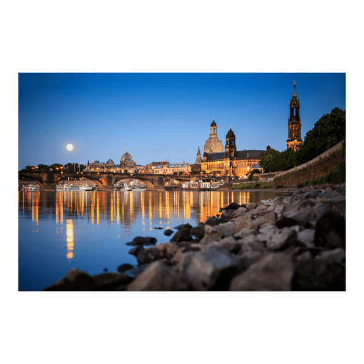 Leinwand (00318) Dresden Skyline