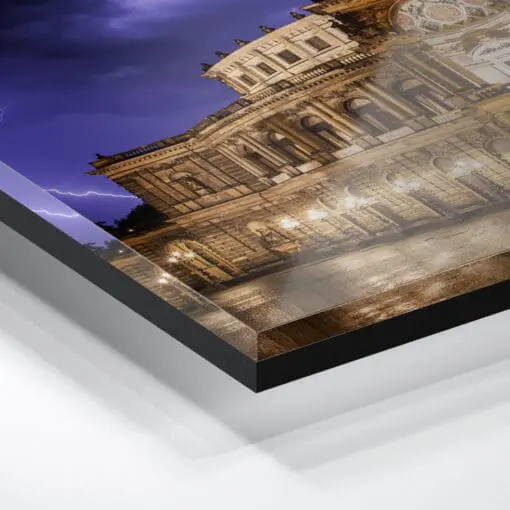 Acryl Board (00323) Gewitter Semperoper Dresden – Bild 3