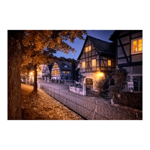 Poster (00339) Herbst am Körnerplatz