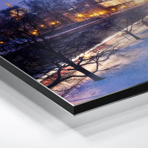 Alu-Dibond (00349) Terrassenufer im Winter – Bild 5