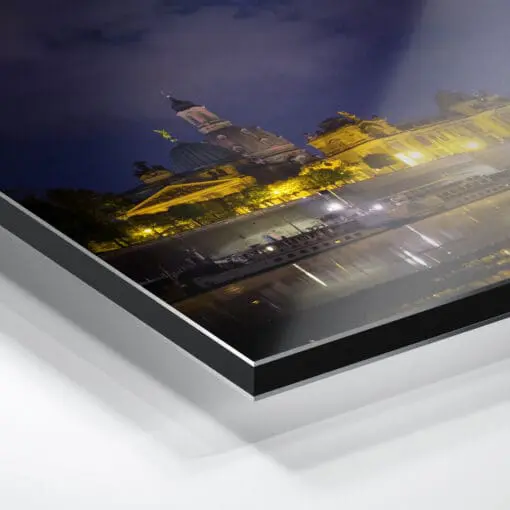 Alu-Dibond (00351) Dresden Skyline Mondfinsternis – Bild 2