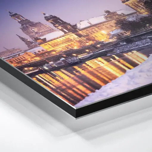 Alu-Dibond (00353) Dresden Skyline im Winter – Bild 3