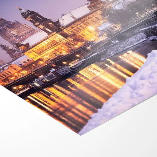 Poster (00353) Dresden Skyline im Winter – Bild 3