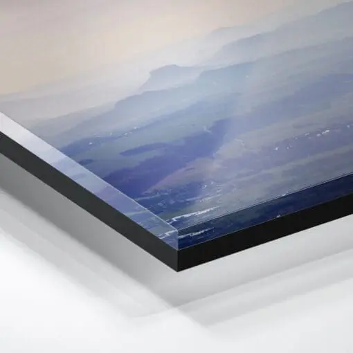 Acryl Board (00359) Sächsische Schweiz aus der Luft – Bild 3