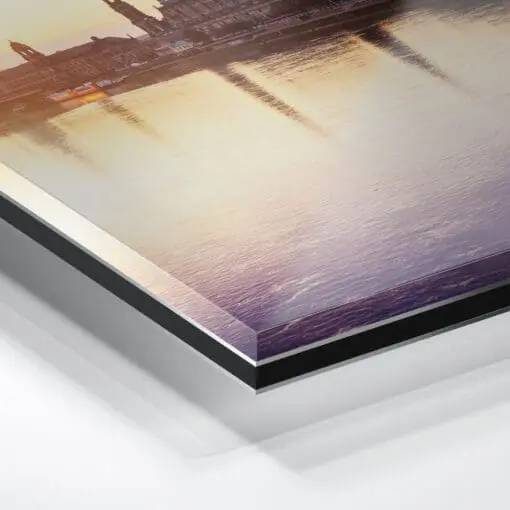 Acryl Board (00361) Dresden Skyline zum Sonnenaufgang – Bild 2