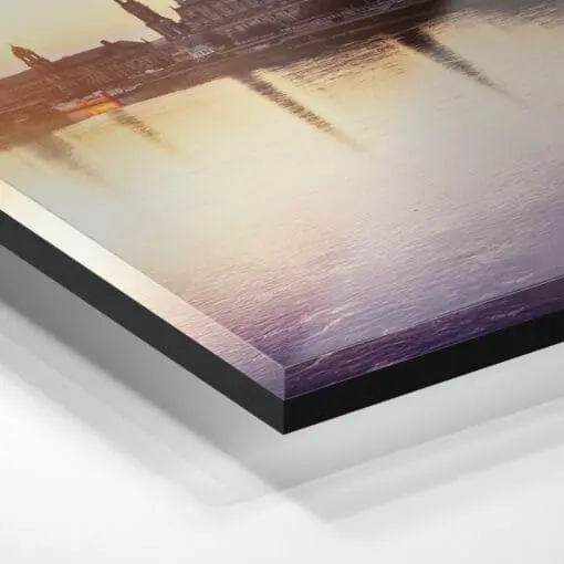 Acryl Board (00361) Dresden Skyline zum Sonnenaufgang – Bild 3