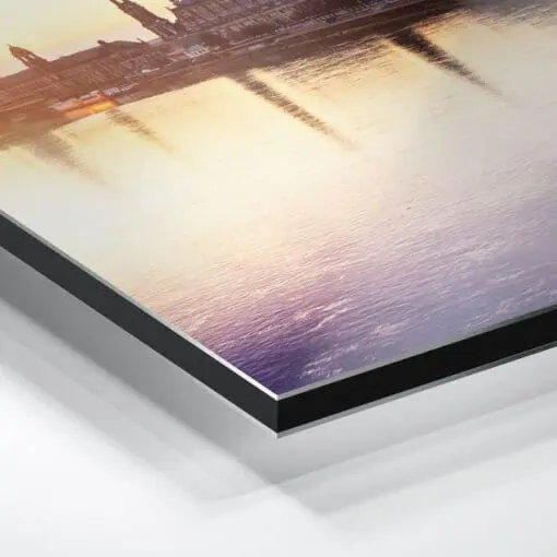 Alu-Dibond (00361) Dresden Skyline zum Sonnenaufgang – Bild 2