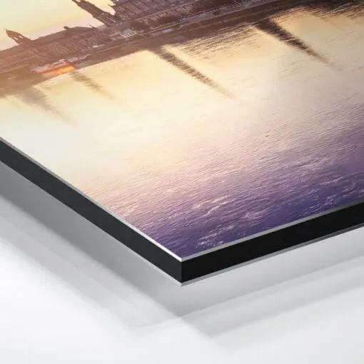 Alu-Dibond (00361) Dresden Skyline zum Sonnenaufgang – Bild 3
