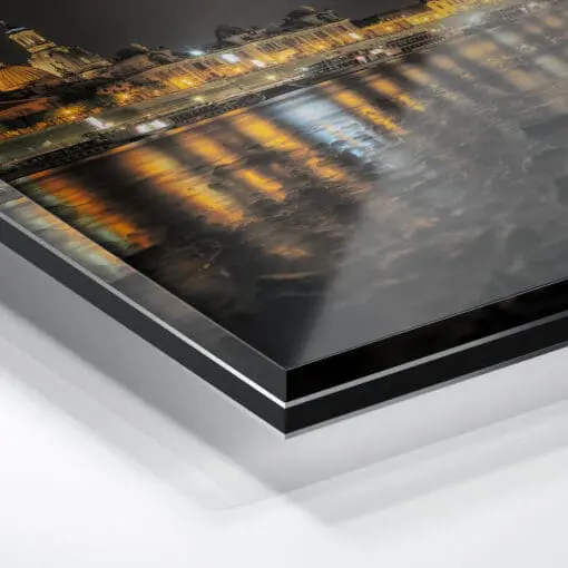 Acryl Board (00373) Dresden Skyline bei Nacht – Bild 2