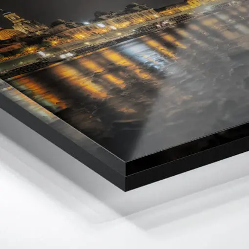 Acryl Board (00373) Dresden Skyline bei Nacht – Bild 3