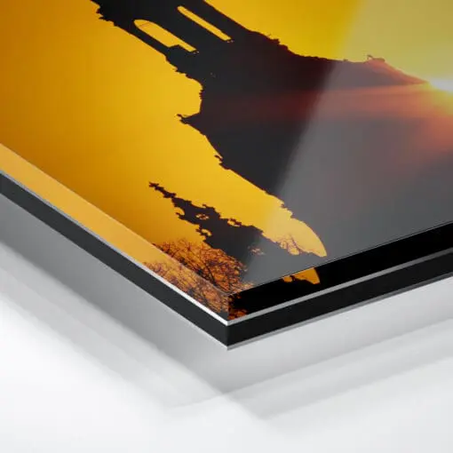 Acryl Board (00379) Sonnenuntergang an der Frauenkirche – Bild 2