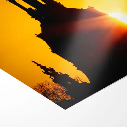 Fotoabzug (00379) Sonnenuntergang an der Frauenkirche – Bild 3