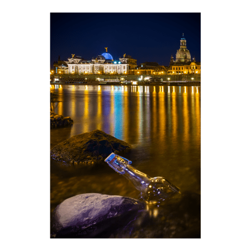 Fotoabzug (00392) Flaschenpost Dresden