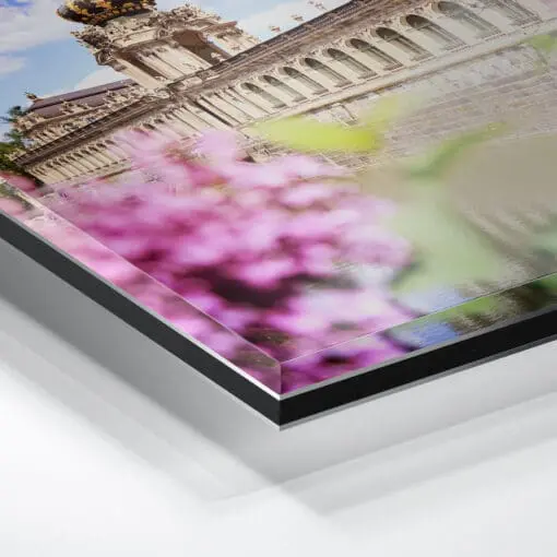 Acryl Board (00403) Dresdner Zwinger im Frühling – Bild 2