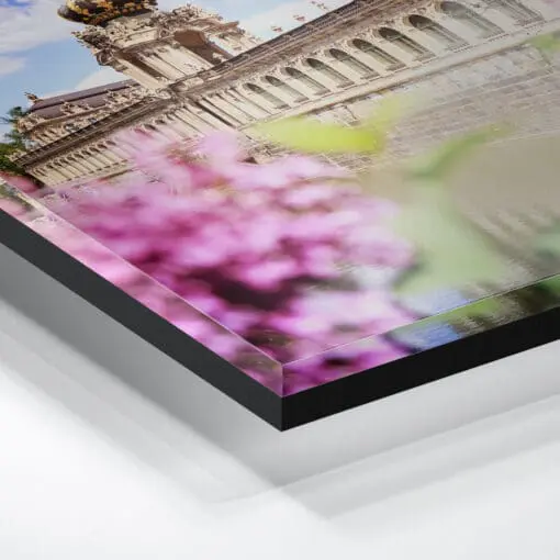 Acryl Board (00403) Dresdner Zwinger im Frühling – Bild 3