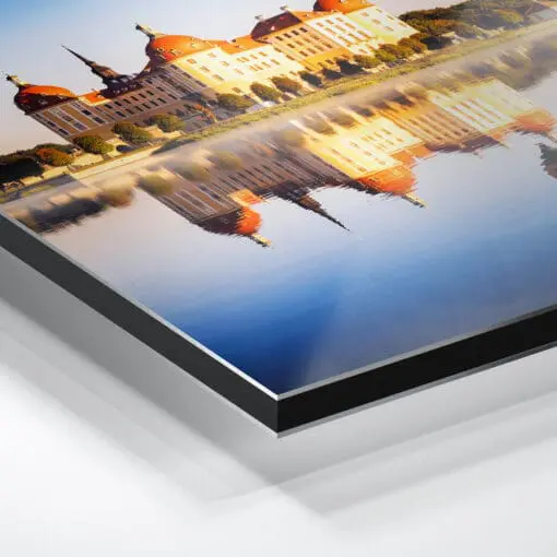 Alu-Dibond (00434) Heißluftballone über dem Schloss Moritzburg – Bild 4
