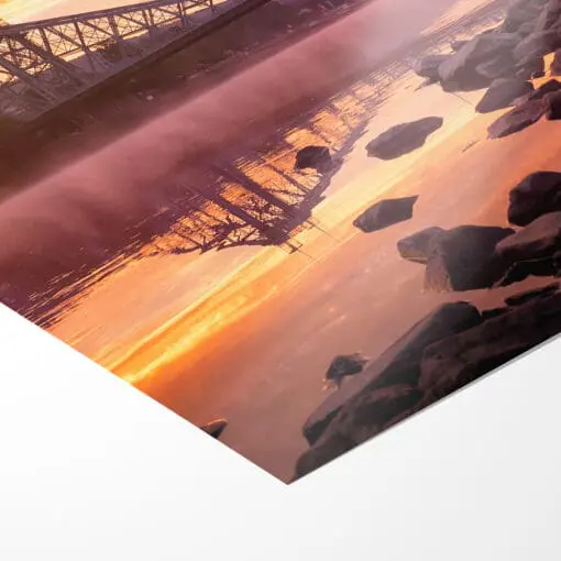 Poster (00441) Brennende Wolken am Blauen Wunder – Bild 3