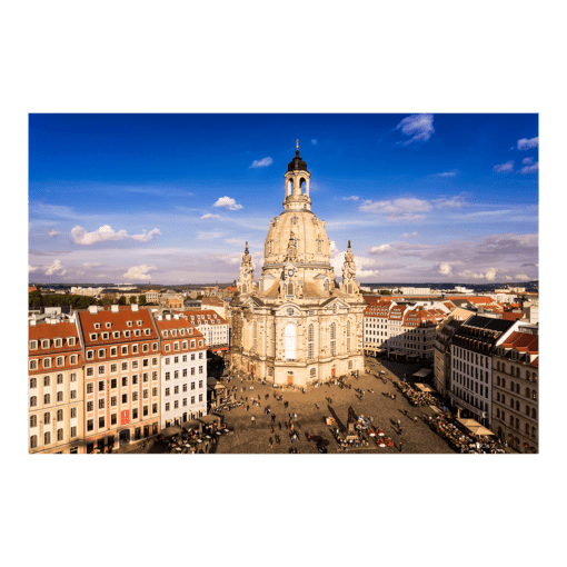 Leinwand (00443) Blick auf dem Neumarkt