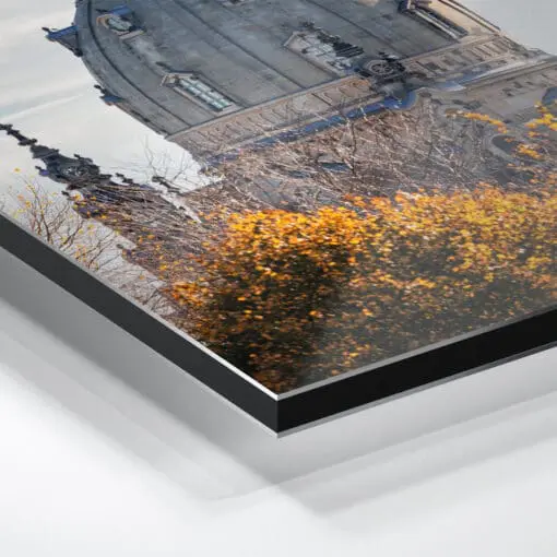 Alu-Dibond (00446) Frauenkirche im Herbst – Bild 5