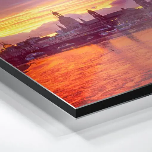 Alu-Dibond (00455) Dresden Skyline Sonnenaufgang – Bild 5