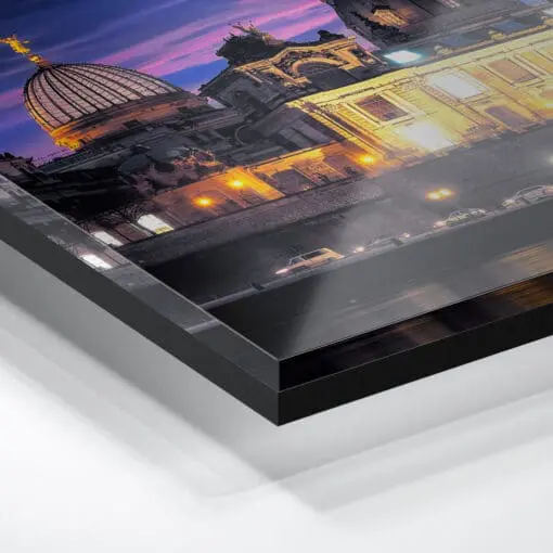 Acryl Board (00462) Lila Wolken in Dresden – Bild 3